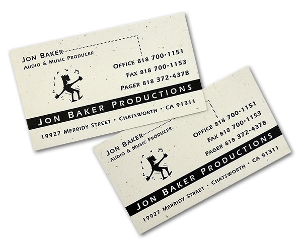 printed business cards
